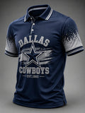 Men's Football Short-Sleeve Polo Shirt