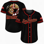 Football Team Baseball Jersey, Game Day Shirt for Football Lover