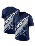 Men's Football Short-Sleeve Polo Shirt