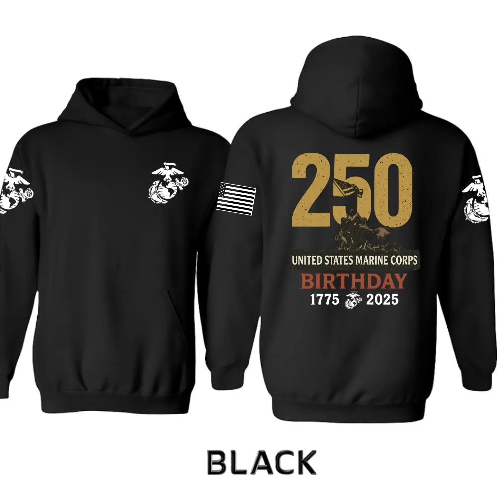 250th Anniversary T-Shirt & Hoodie – Classic Eagle Graphic