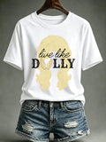 Women'S Commemorative Printed Casual T-Shirt