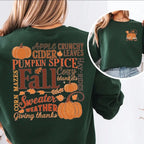 Fall Vibes Pumpkin Sweatshirt