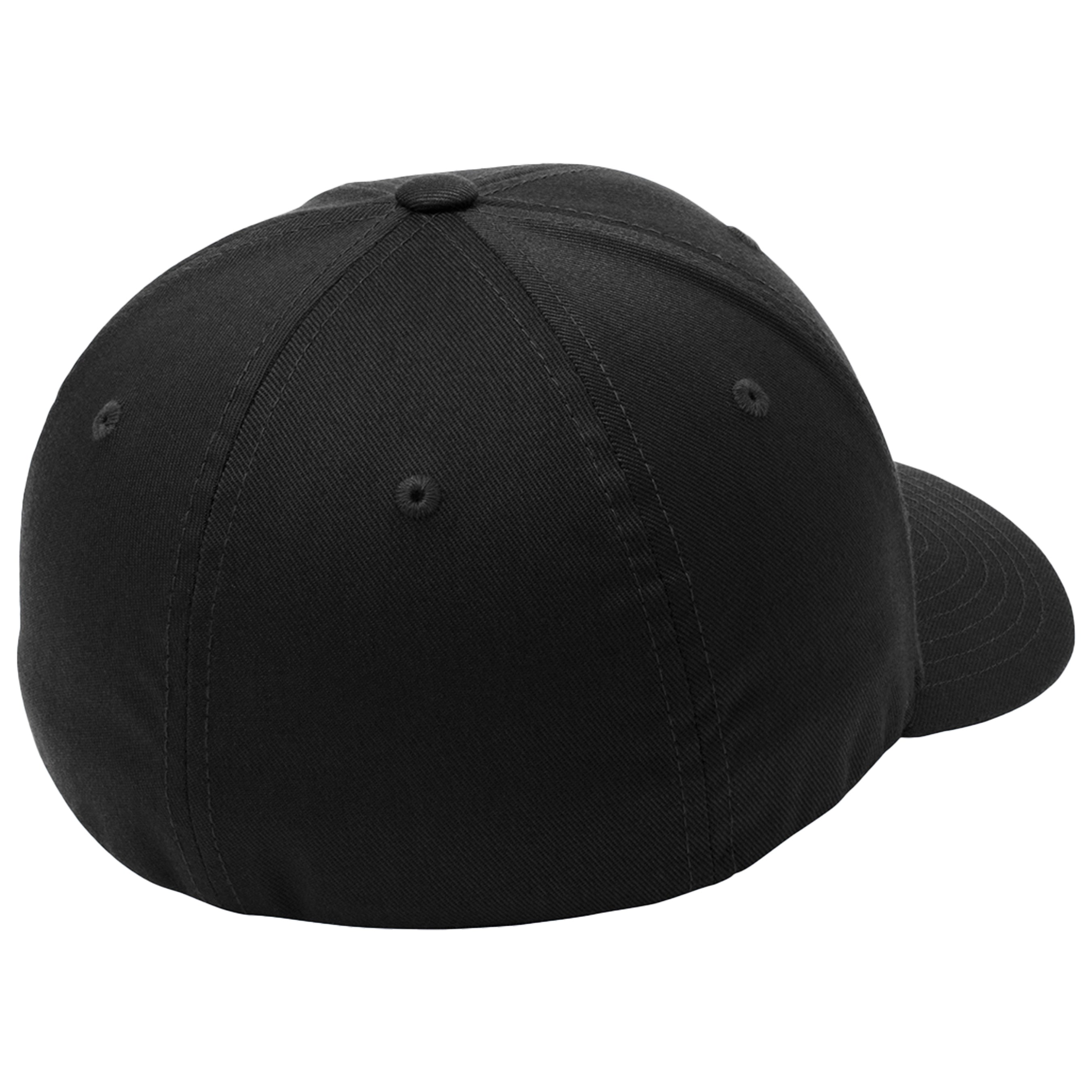 Marines Old School EGA Embroidered 'Blackout' Hat Flexible Fit USMC Cover