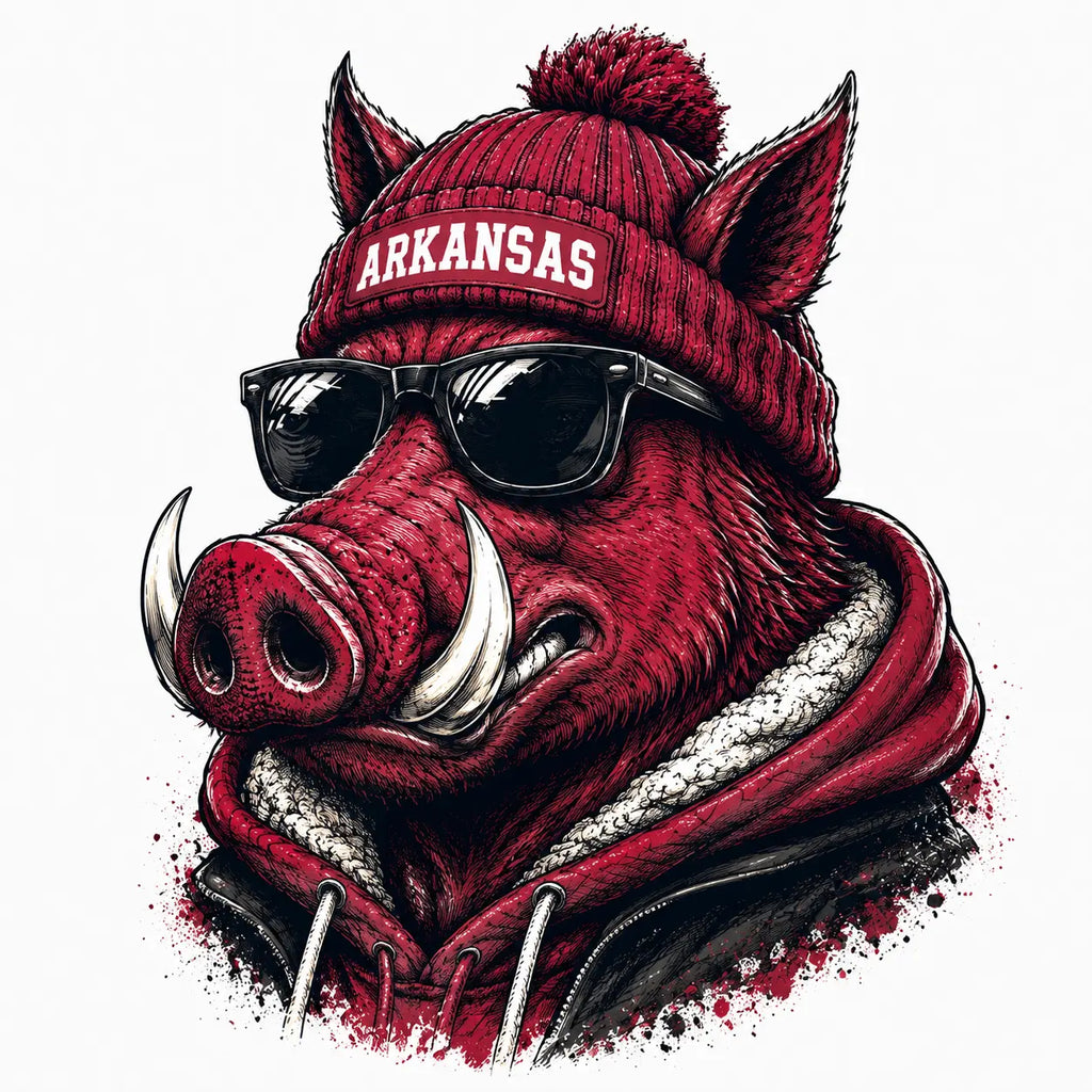 College Football Spirit Animal Football Graphic Sweatshirts