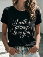 Women'S Commemorative Printed Casual T-Shirt