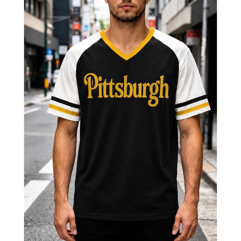 Unisex V-Neck Game Day Quick-Drying Tee