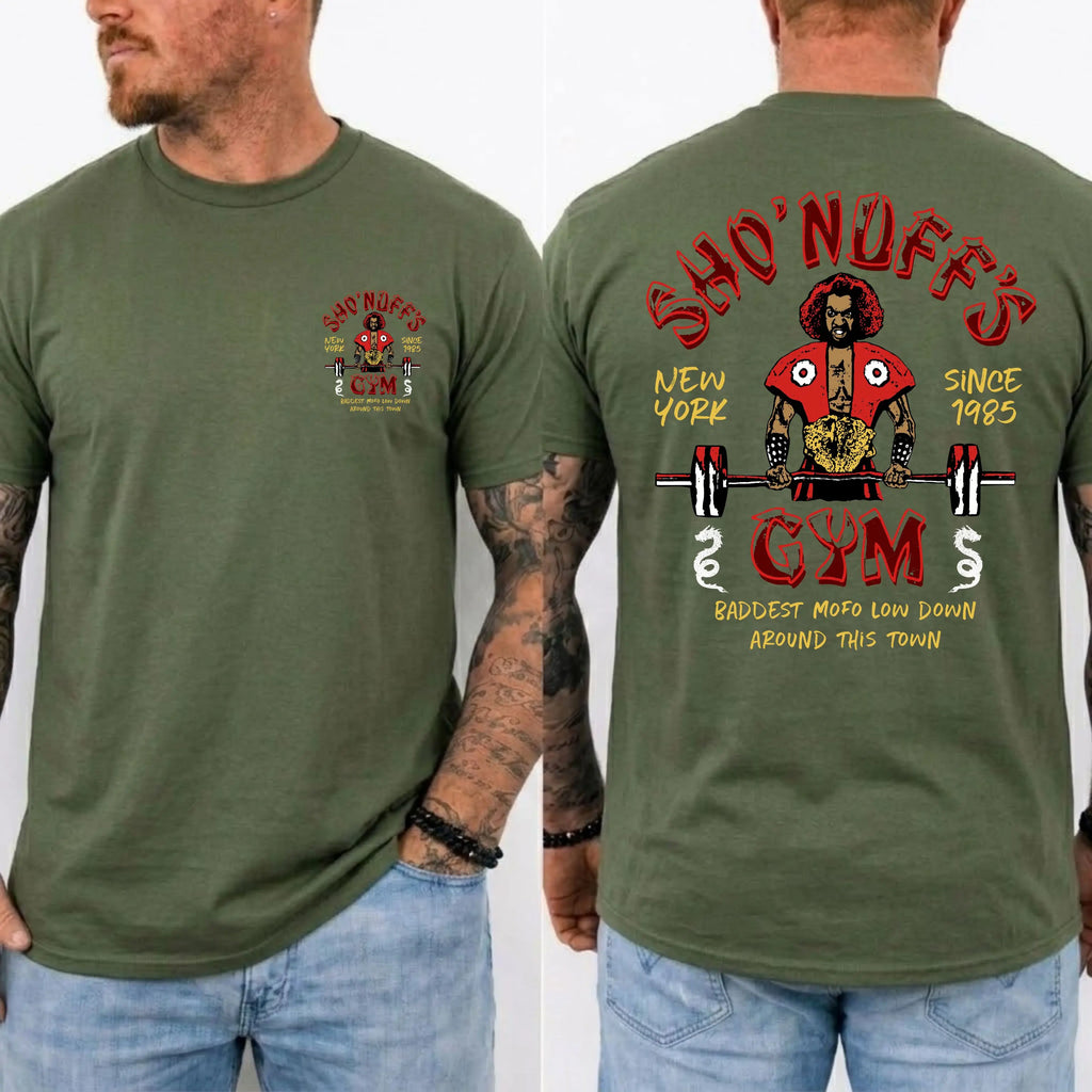 Sho'Nuff's Gym Vintage Martial Arts Graphic T-Shirt