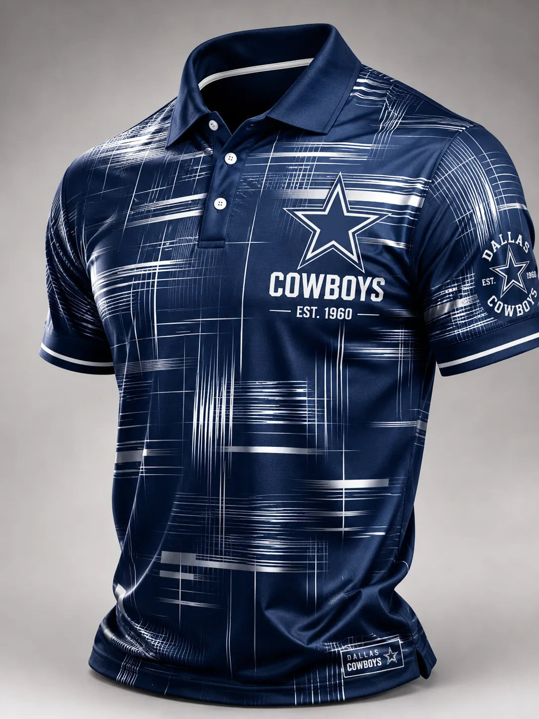 Men's Football   Polo Shirt
