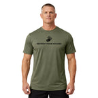 Marines "Destroy Your Excuses" Performance shirt United States Marine Corps,Made in USA