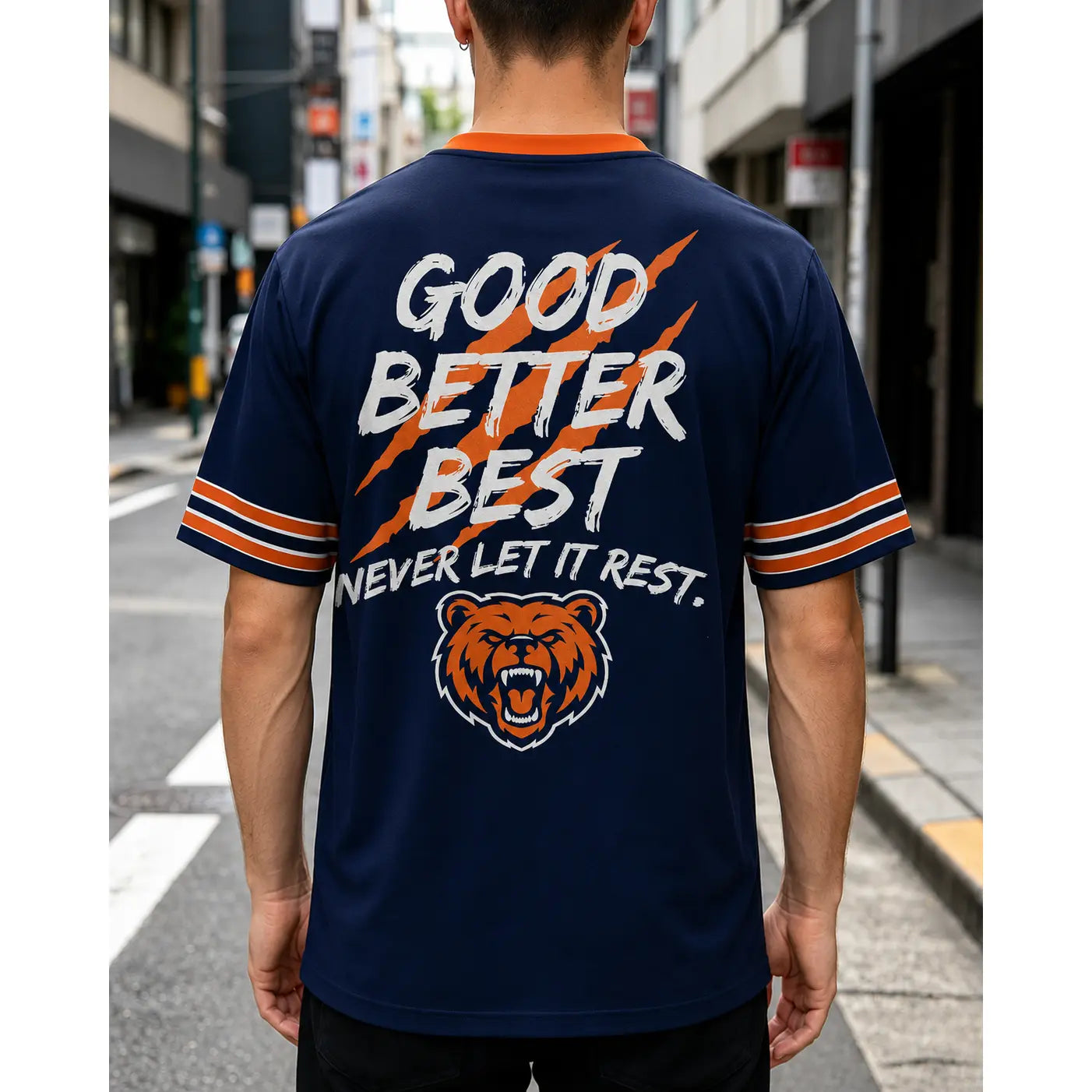 Unisex Football Graphic V-Neck Quick-Drying Jersey 