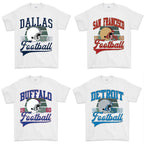 Vintage Football Fan T-Shirt