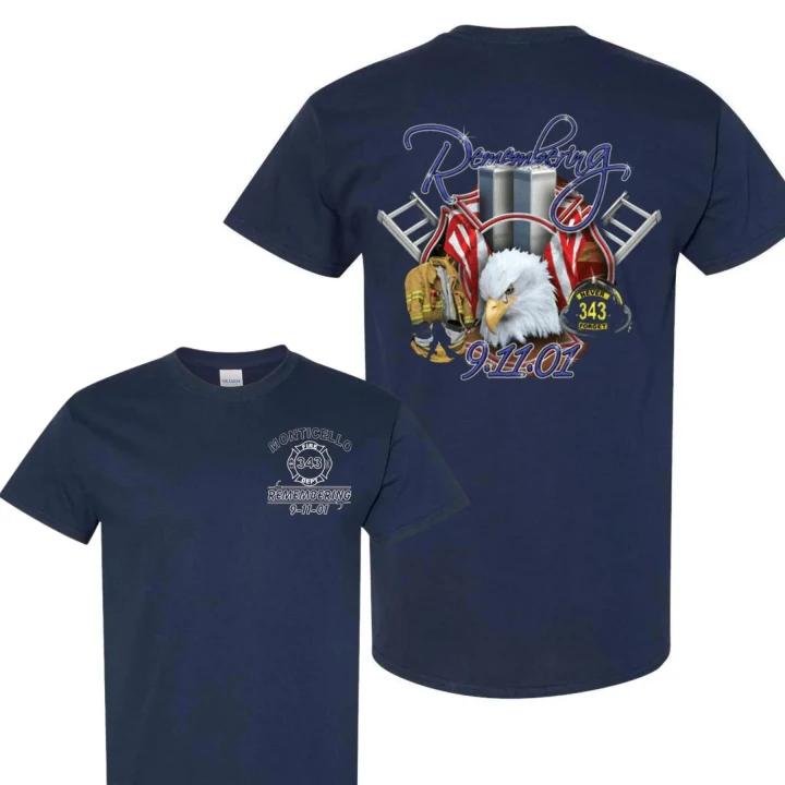 Remembering 9/11/01 Tribute T-Shirt