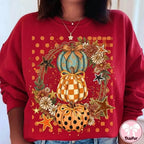 Coquette Pumpkin Fall Sweatshirt