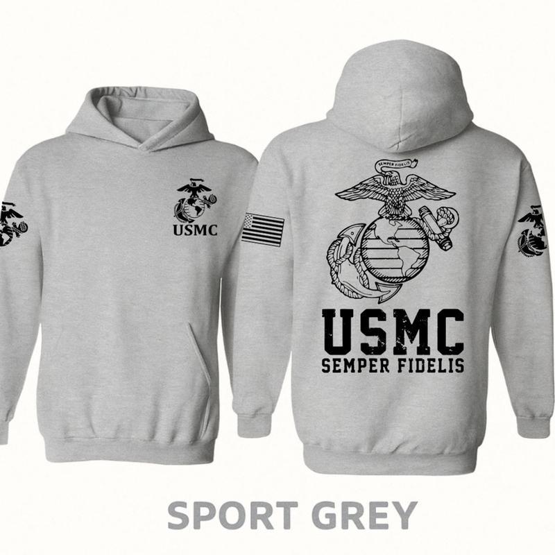 USMC 250th Birthday Hoodie – United States Marine Corps Hoodie
