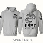 USMC 250th Birthday Hoodie – United States Marine Corps Hoodie