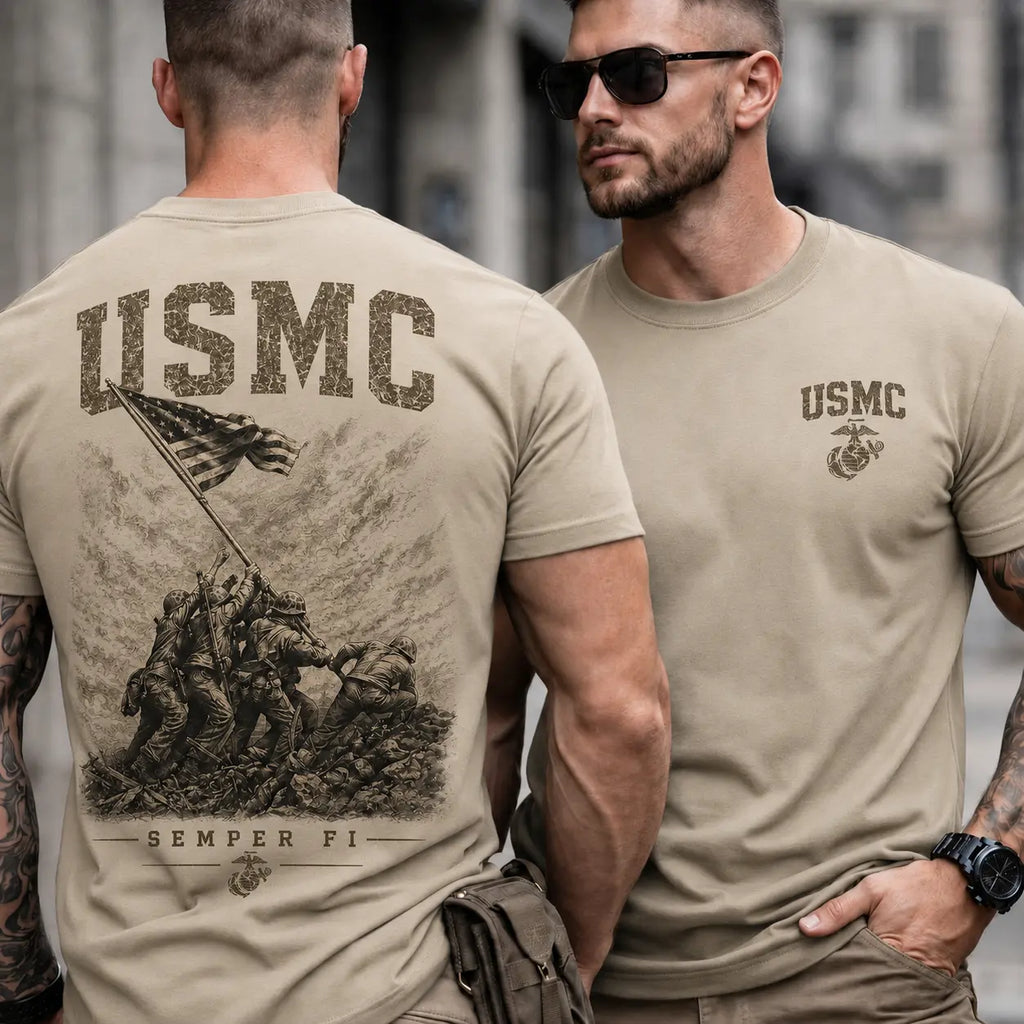 [Copy]USMC Semper Fidelis Shirt