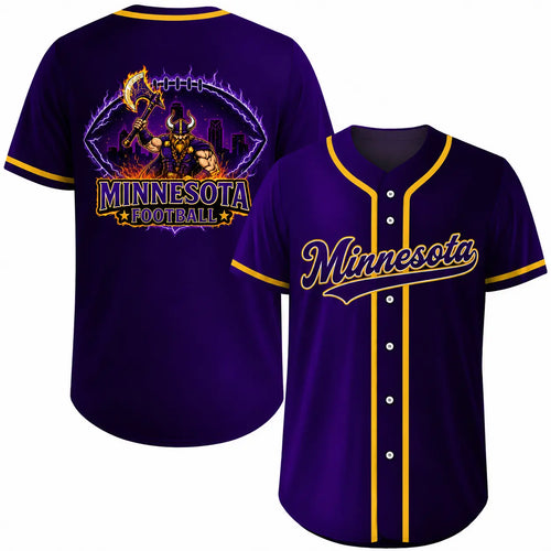 Football Team Fan City Baseball Jerseys