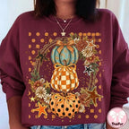 Coquette Pumpkin Fall Sweatshirt