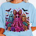 Leopard Ghost Halloween Shirt