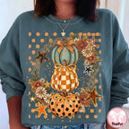 Coquette Pumpkin Fall Sweatshirt