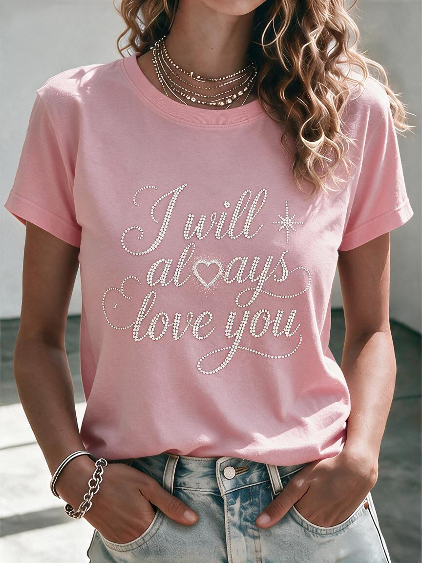 Women'S Commemorative Printed Casual T-Shirt