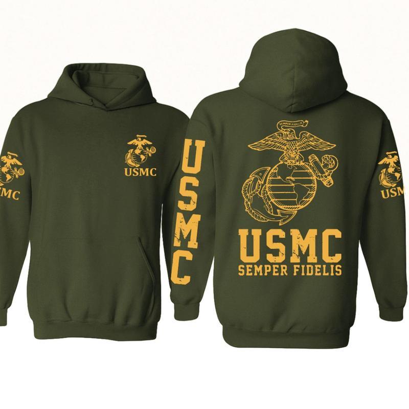 United States Marine Corps Hoodie – USMC 250th Birthday Hoodie