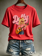 Women's Cowgirl Printed T-shirt