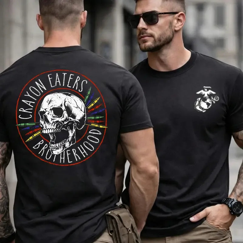 USMC Crayon Eaters Brotherhood T-Shirt
