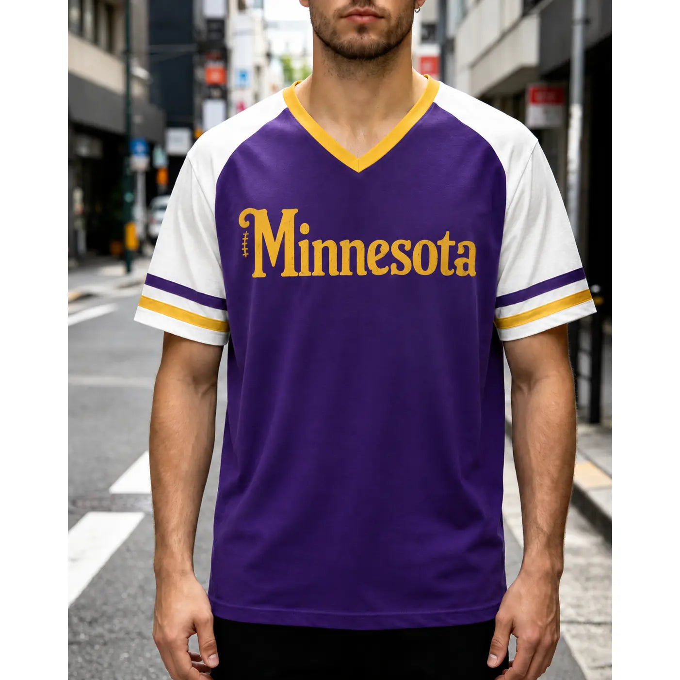 Unisex V-Neck Game Day Quick-Drying Tee