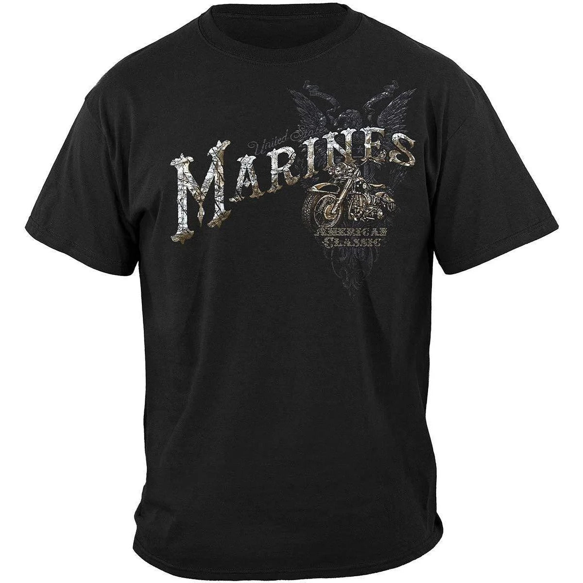USMC USA 250 Years Classic Bike T-Shirt
