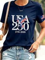 America 250 Years Women's American Hummingbird T-shirt