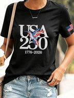 America 250 Years Women's American Hummingbird T-shirt