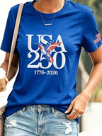 America 250 Years Women's American Hummingbird T-shirt