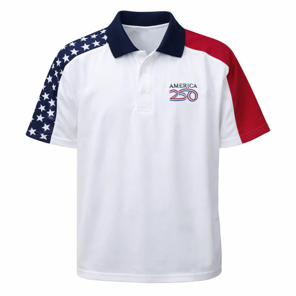Men's 250th Casual Short-Sleeve Polo Shirt
