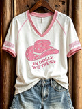 Women's Country Music Legend Tribute Casual Memorial Short Sleeve T-Shirt