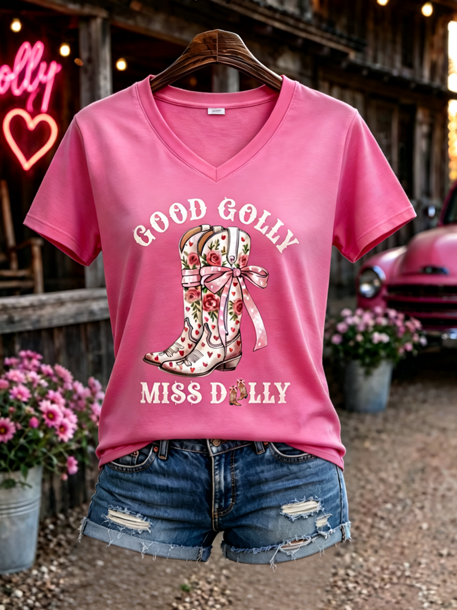 Women's Country Legend Tribute short-sleeved T-shirt