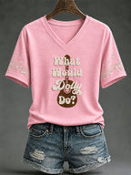 Women's Country Music Lover Gift Casual T-shirt