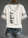 Women's Country Music Lover Gift Casual T-shirt