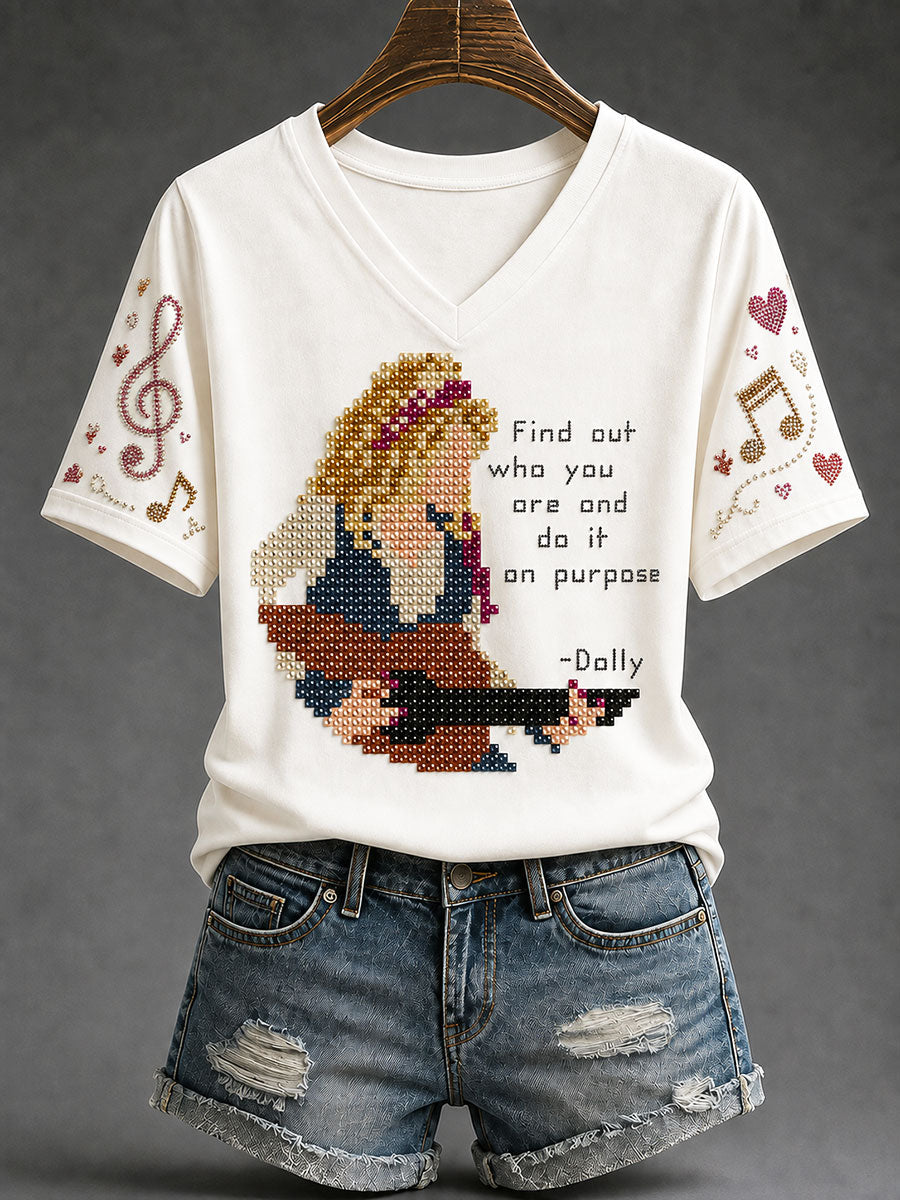 Women's Country Music Lover Gift Casual T-shirt