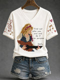 Women's Country Music Lover Gift Casual T-shirt