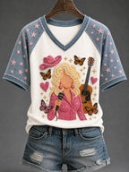 Women's Country Music Lover Gift Casual T-shirt