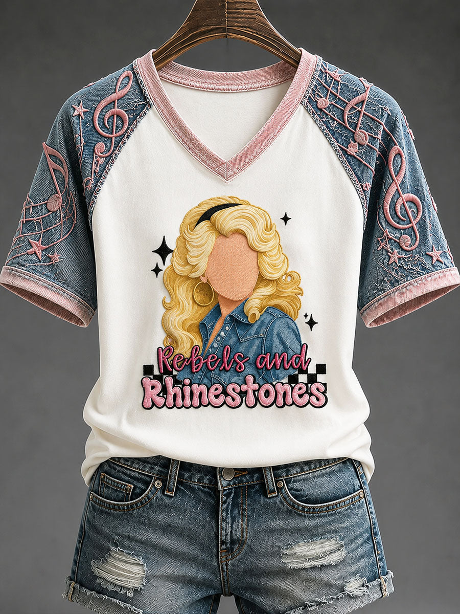 Women's Country Music Lover Gift Casual T-shirt