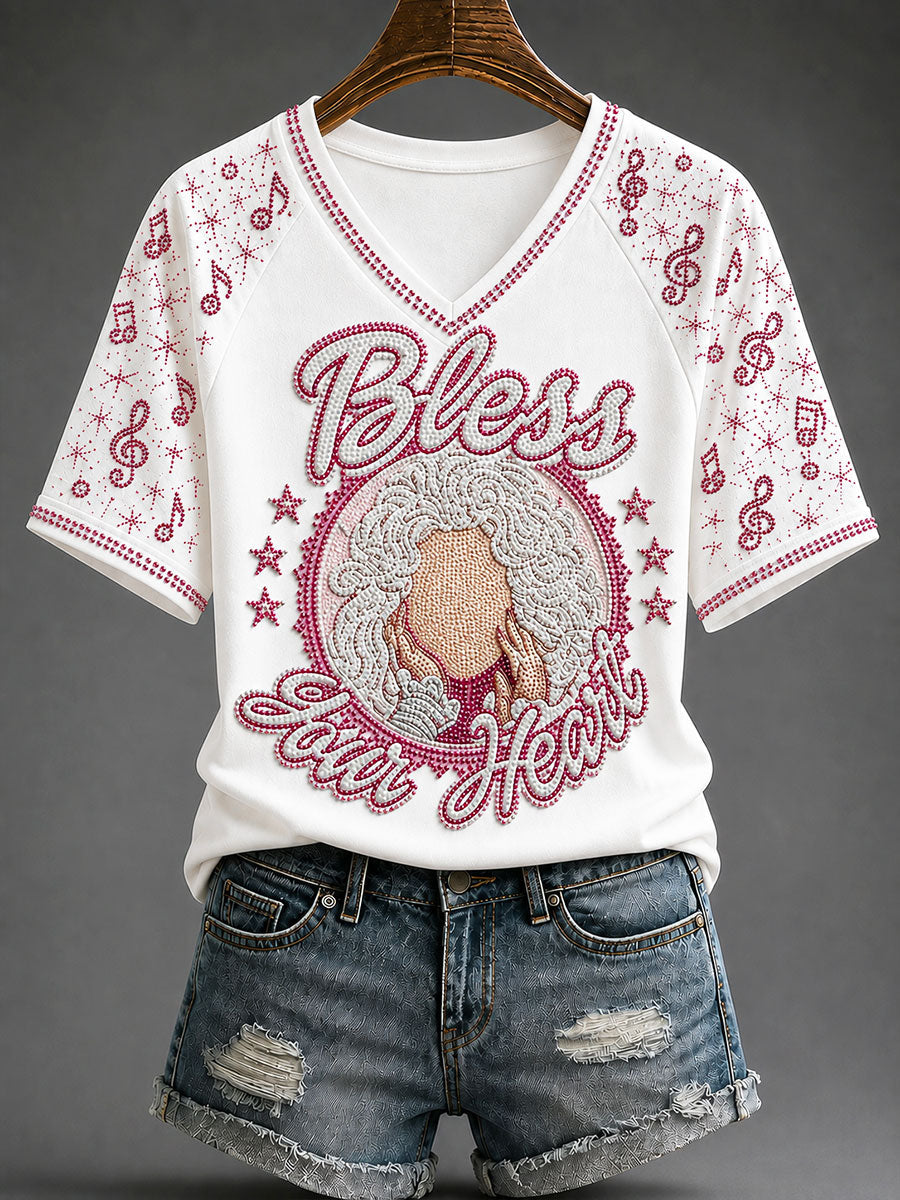 Women's Country Music Lover Gift Casual T-shirt