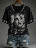 Women's Famous Singer Memorial Short-sleeved T-shirt